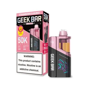 Geek Bar Pulse X 2 Disposable 5% Strawberry B burst