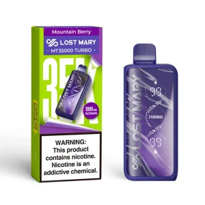 LOST MARY MT35000 TURBO 5% - Mountain Berry