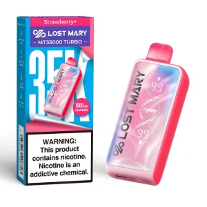 LOST MARY MT35000 TURBO 5% - STRAWBERRY+