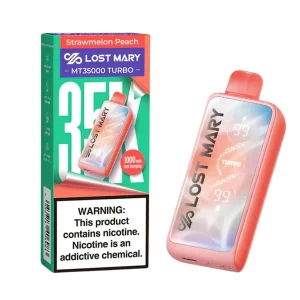 LOST MARY MT35000 TURBO 5% - Strawmelon Peach